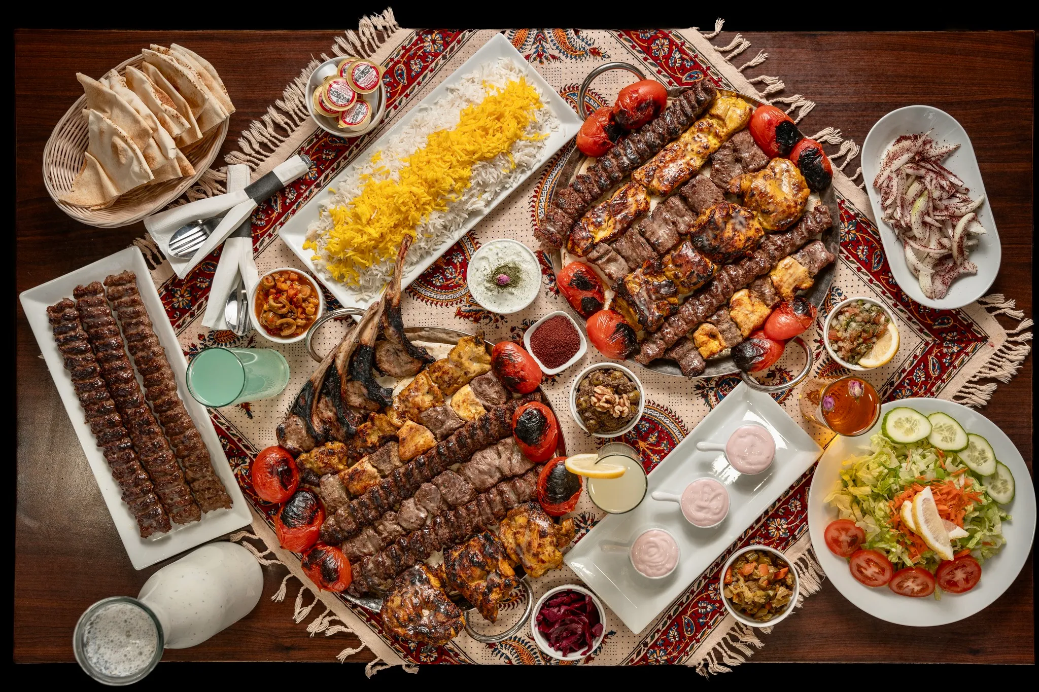 Authentic Persian restaurant Lotus House of Kebab Whyte Avenue Edmonton