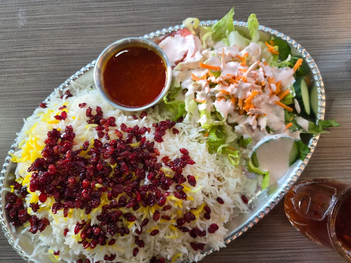 Chicken thigh kebab halal restaurant Edmonton